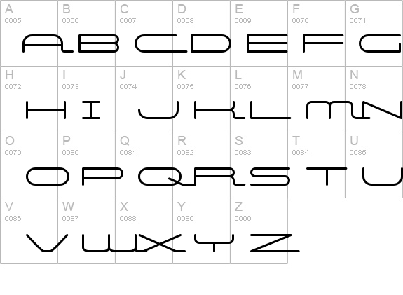 Starliner BTN Bold details - Free Fonts at FontZone.net
