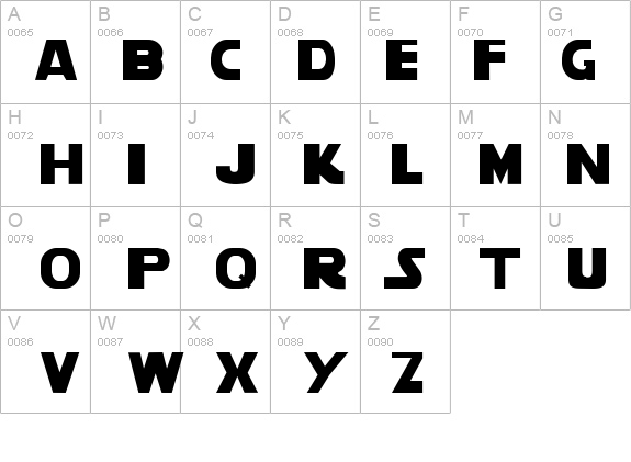 StarVader details - Free Fonts at FontZone.net