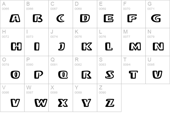 Stereo MF details - Free Fonts at FontZone.net