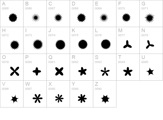 SternStella Night details - Free Fonts at FontZone.net