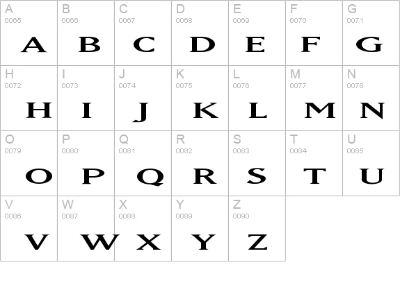 STICadillacWide details - Free Fonts at FontZone.net