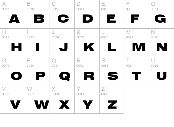 Swiss 721 Black Extended BT details - Free Fonts at FontZone.net