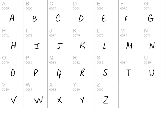 TanyasHand Regular details - Free Fonts at FontZone.net