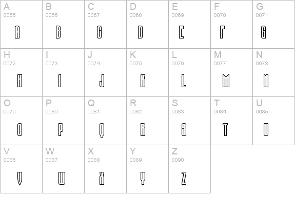TauernC details - Free Fonts at FontZone.net
