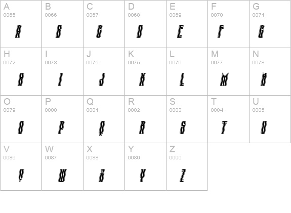 TauernIC-Italic details - Free Fonts at FontZone.net