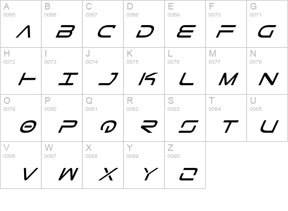 Tele-Marines Italic details - Free Fonts at FontZone.net