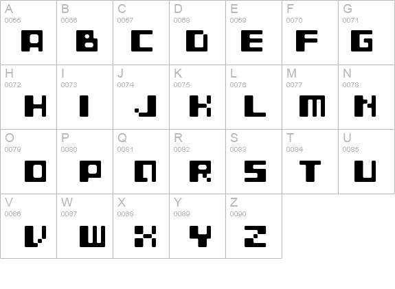 Template 6 details - Free Fonts at FontZone.net