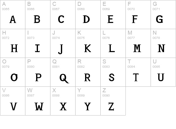 TempMono details - Free Fonts at FontZone.net