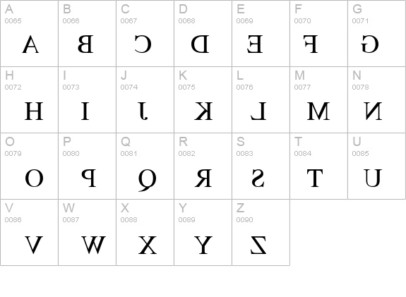 Temps-Mirror Medium details - Free Fonts at FontZone.net