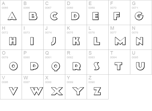 TFRoux-ShadedOne details - Free Fonts at FontZone.net