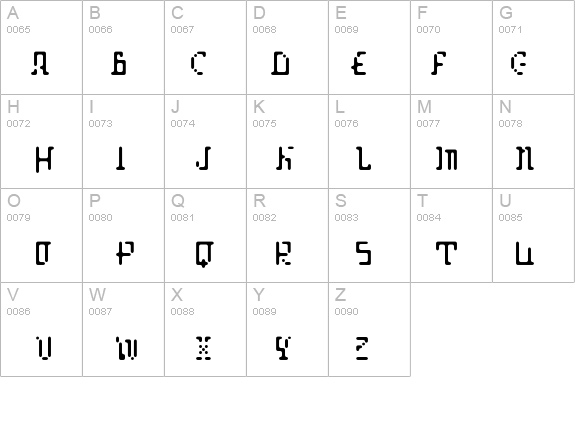 Throw details - Free Fonts at FontZone.net