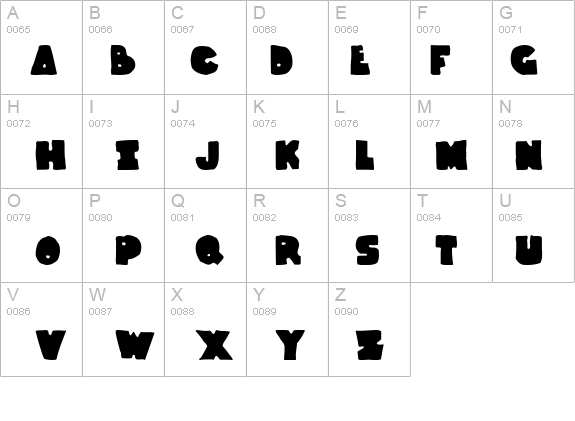 Thunder Thighs details - Free Fonts at FontZone.net