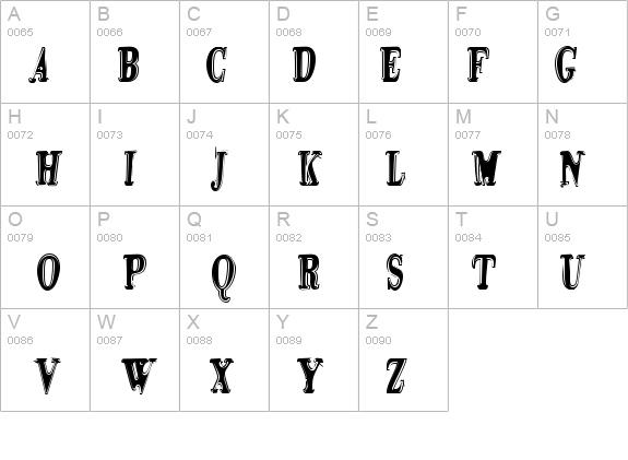 Tidelagskoprofag details - Free Fonts at FontZone.net