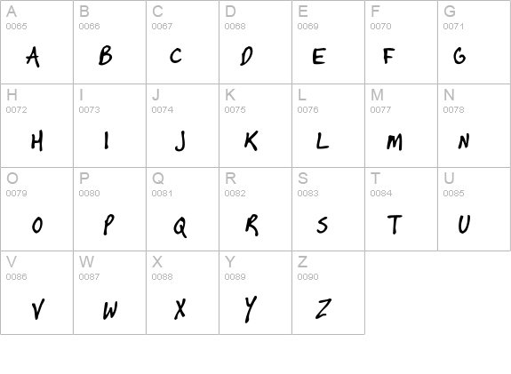 timtastic! hand details - Free Fonts at FontZone.net