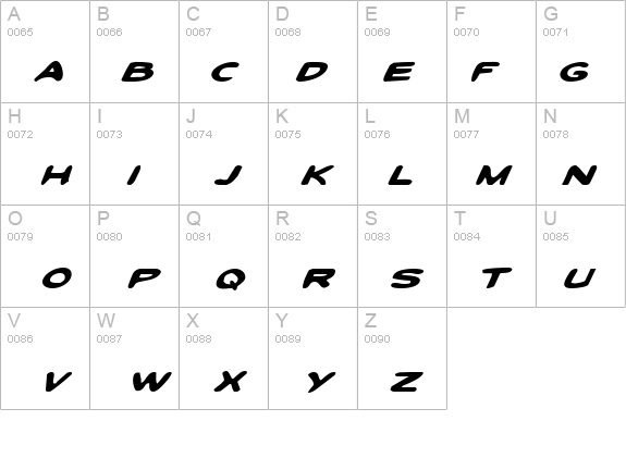 Toon Town Industrial Exp Ital details - Free Fonts at FontZone.net