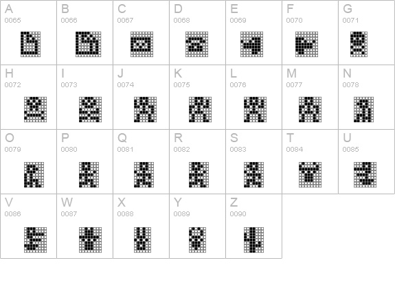 TPF Display Symbol details - Free Fonts at FontZone.net