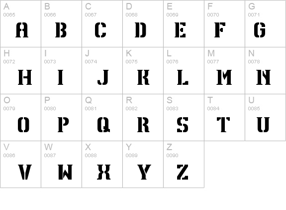 TPF U13 details - Free Fonts at FontZone.net