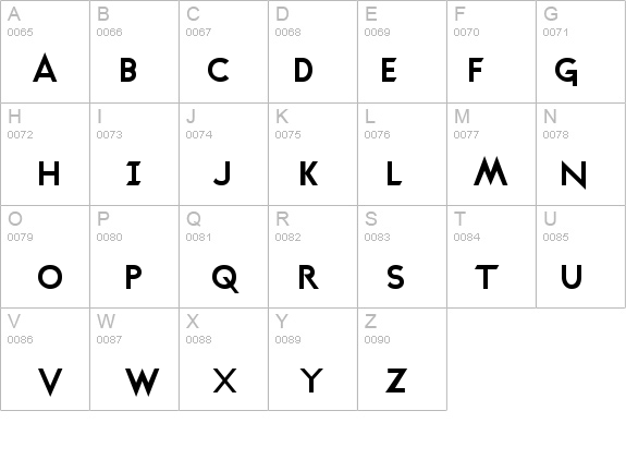 Transmetals Normal details - Free Fonts at FontZone.net