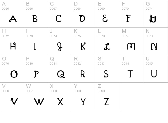 Treattype-Regular details - Free Fonts at FontZone.net