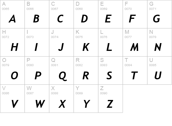 Trebuchet MS Bold Italic details - Free Fonts at FontZone.net