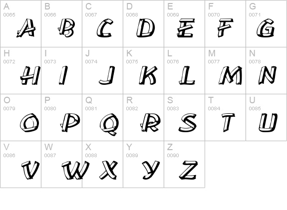 TreehouseExtended Oblique details - Free Fonts at FontZone.net