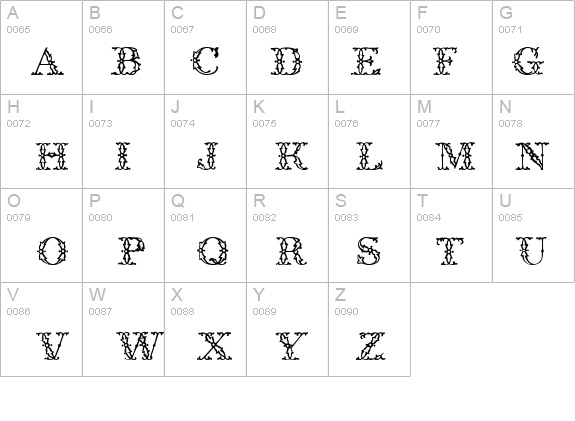 Trellis Display Caps SSi details - Free Fonts at FontZone.net