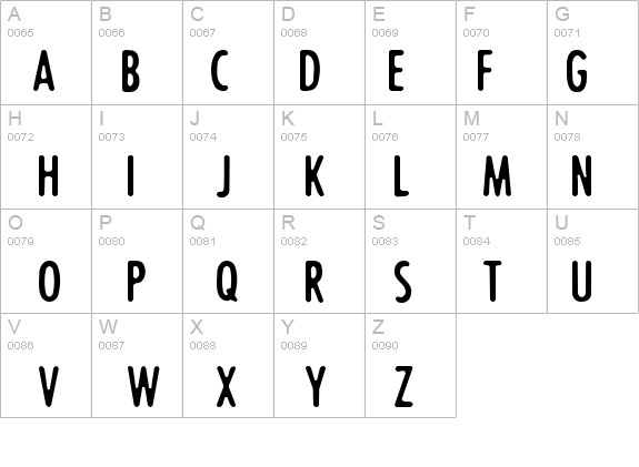 Trigger A details - Free Fonts at FontZone.net