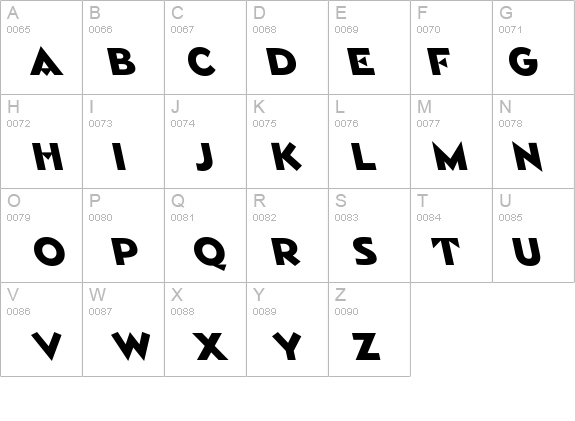 TrimbleBackslant details - Free Fonts at FontZone.net