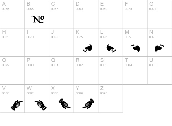 TriniteNo1-BoldPi details - Free Fonts at FontZone.net