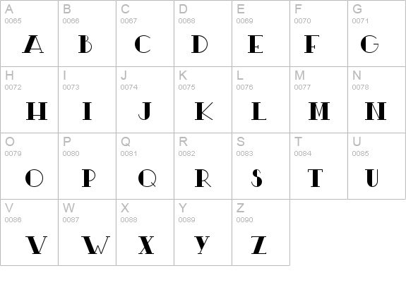 TSF et Compagnie Tryout details - Free Fonts at FontZone.net
