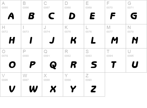 Tubular Regular details - Free Fonts at FontZone.net