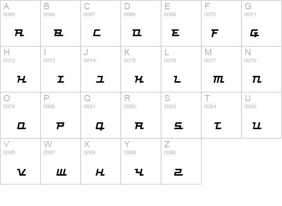 Turbon Italic details - Free Fonts at FontZone.net
