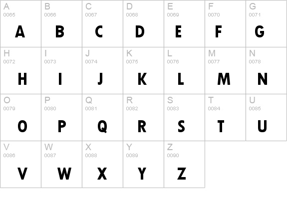 Tw Cen MT Condensed Extra Bold details - Free Fonts at FontZone.net