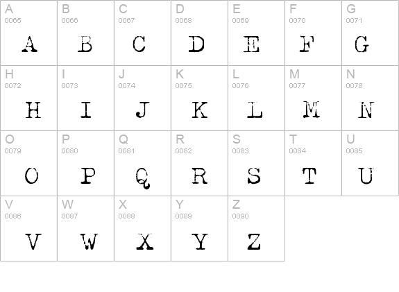 Typeka details - Free Fonts at FontZone.net