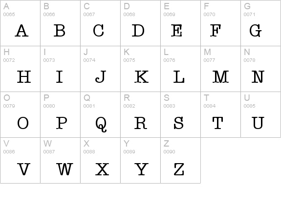 Typist Regular details - Free Fonts at FontZone.net