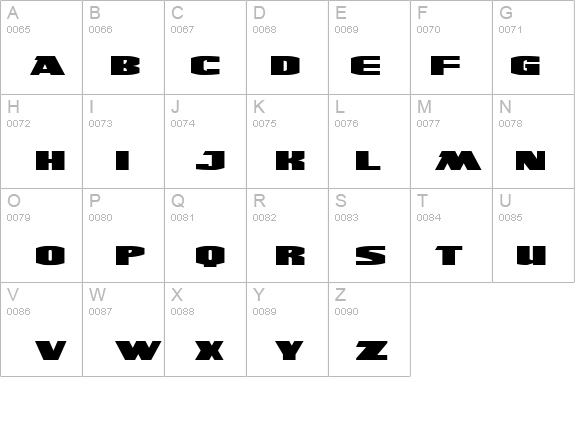 UltraViolent BB details - Free Fonts at FontZone.net