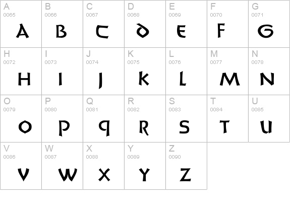 UnciaDis Wd details - Free Fonts at FontZone.net