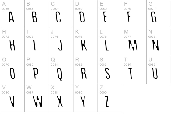 Undo36 details - Free Fonts at FontZone.net