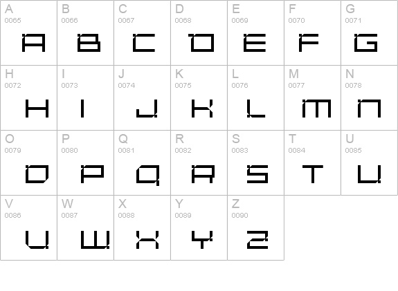 Unfinished SemiBold details - Free Fonts at FontZone.net