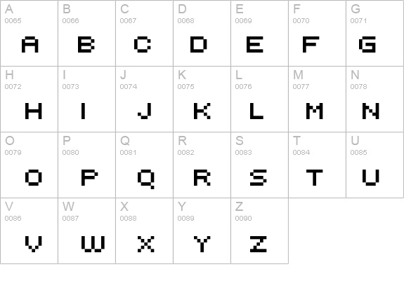 uni 05_53 details - Free Fonts at FontZone.net