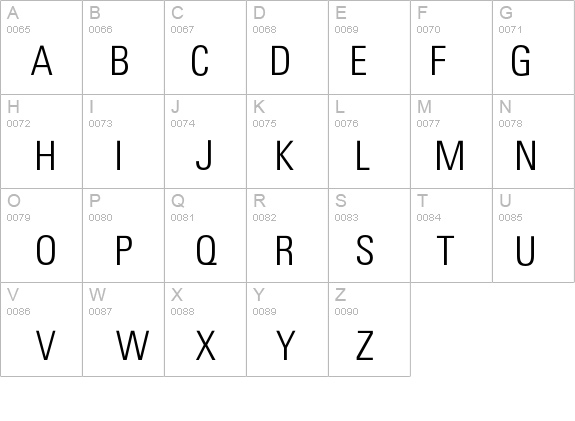 UniformCondLight details - Free Fonts at FontZone.net