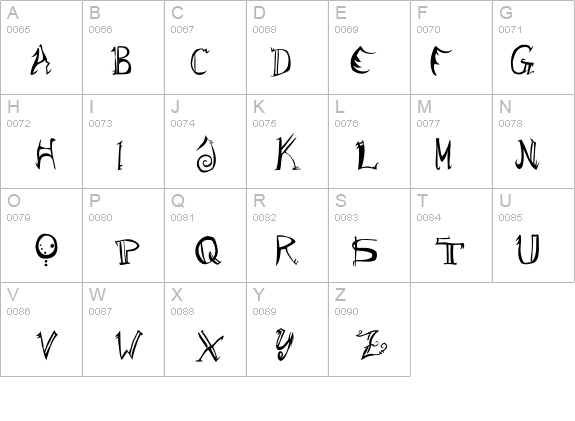 UntitledRegular details - Free Fonts at FontZone.net