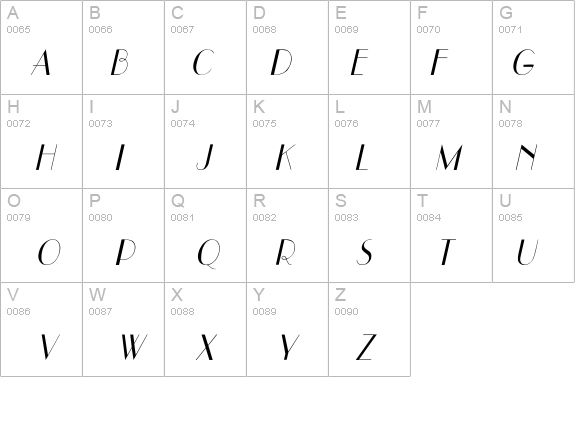 UppEa Th Italic details - Free Fonts at FontZone.net