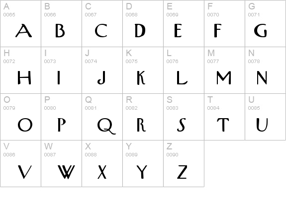 Upper-WestSide Regular details - Free Fonts at FontZone.net