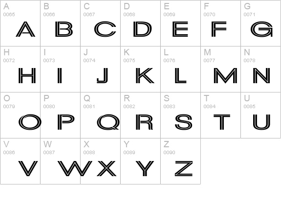 Uptight Ex details - Free Fonts at FontZone.net