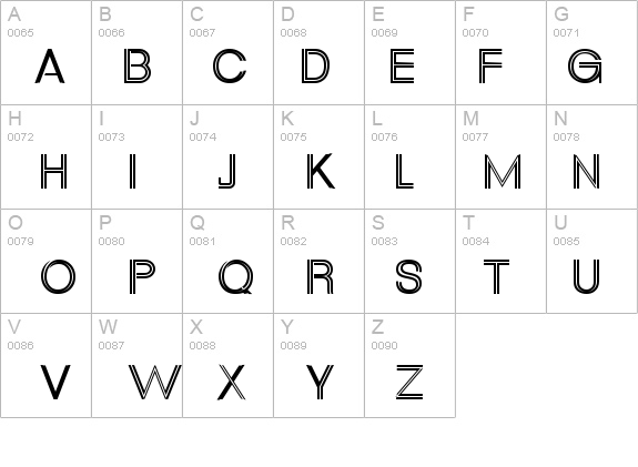 Uptight Regular details - Free Fonts at FontZone.net