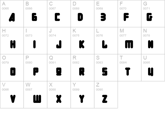 URALphat details - Free Fonts at FontZone.net