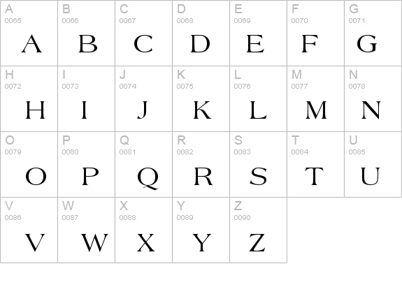 URWAmericanaT details - Free Fonts at FontZone.net