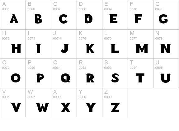 Utrecht details - Free Fonts at FontZone.net