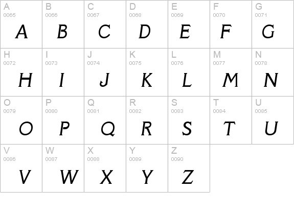 Veracruz-RegularIta details - Free Fonts at FontZone.net